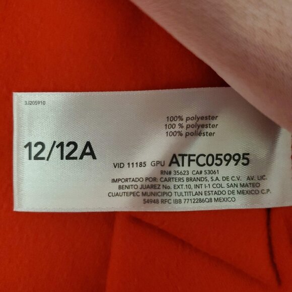 🚨Carter's Snowman Christmas Fleece PJ Top - Picture 4 of 6